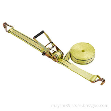 Ratchet tie down Polyester Cargo Lashing With lace